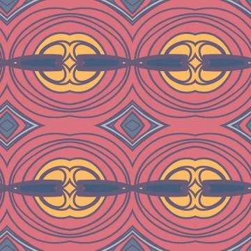 Abstract ornament pattern. kaleidoscope effect. Stock Illustration