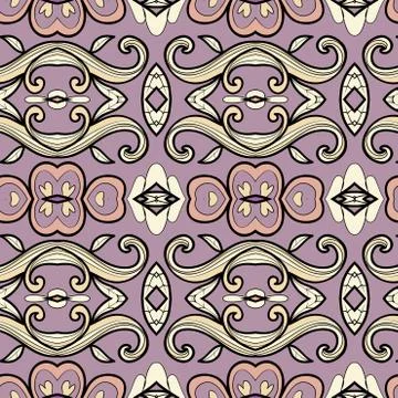 Abstract ornament pattern. kaleidoscope effect. Stock Illustration