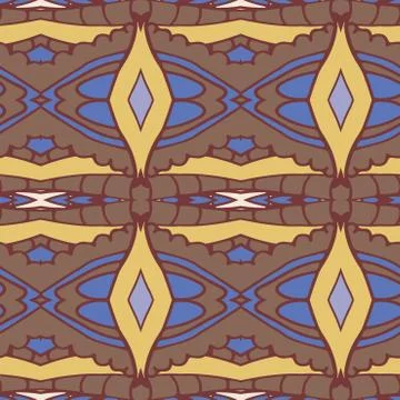 Abstract ornament pattern. kaleidoscope effect. イラスト素材