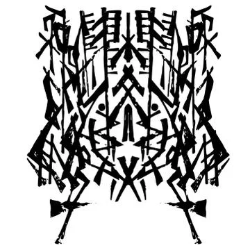 Abstract ornament spot Stock Illustration