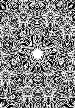 Abstract ornamental background Stock Illustration