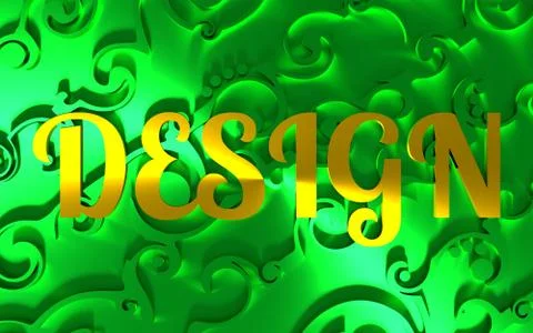 Abstract ornamental background Stock Illustration