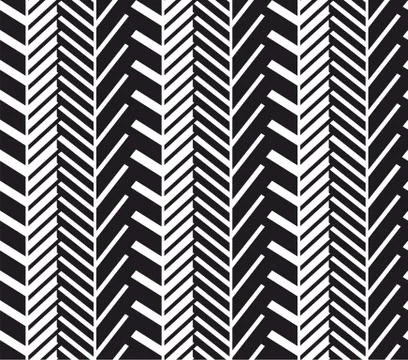Abstract ornamental geometric pattern,zigzag background,arrow,lines. Seamless. Stock Illustration