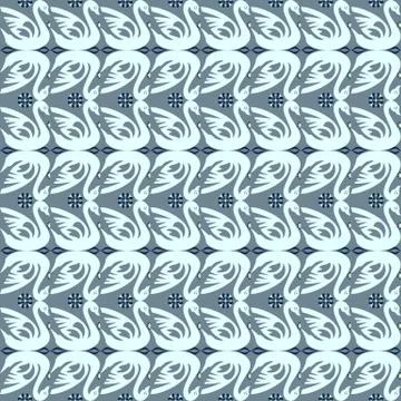 Abstract ornamental patch seamless pattern Ilustración de archivo