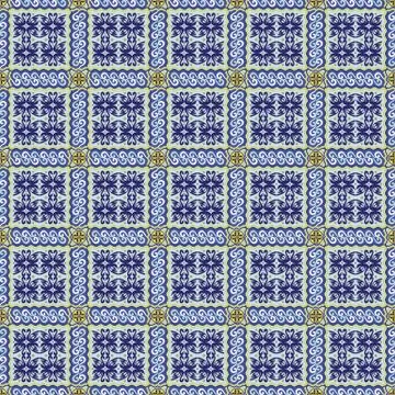 Abstract ornamental patch seamless pattern 스톡 일러스트