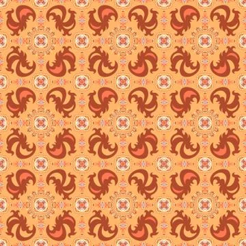 Abstract ornamental patch seamless pattern 스톡 일러스트