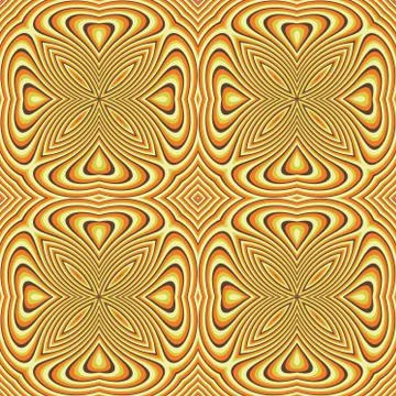 Abstract ornamental patch seamless pattern Illustrazione stock