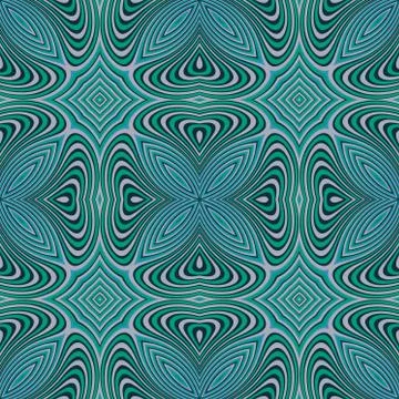 Abstract ornamental patch seamless pattern Illustrazione stock