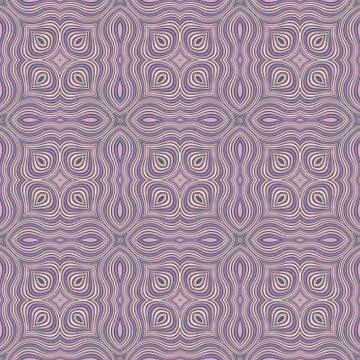 Abstract ornamental patch seamless pattern Ilustración de archivo