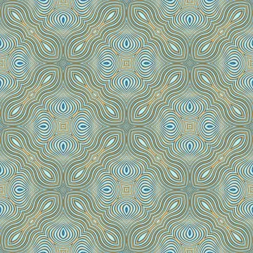 Abstract ornamental patch seamless pattern Stockillustratie
