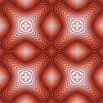 Abstract ornamental patch seamless pattern イラスト素材