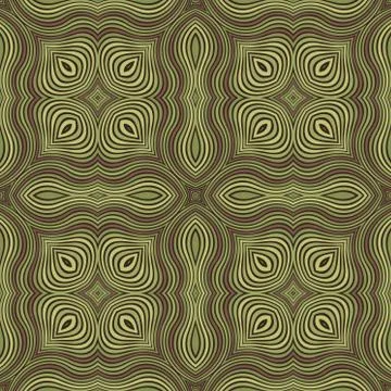 Abstract ornamental patch seamless pattern Stock Illustration