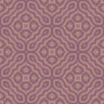 Abstract ornamental patch seamless pattern Stock Illustration