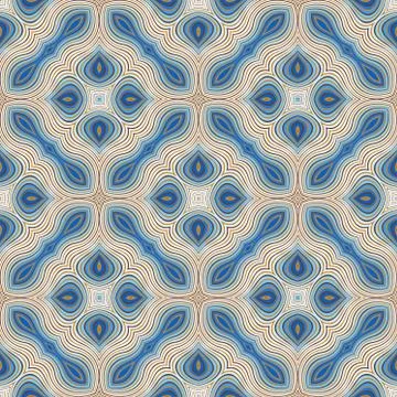 Abstract ornamental patch seamless pattern 스톡 일러스트