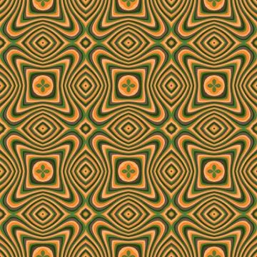 Abstract ornamental patch seamless pattern Illustrazione stock