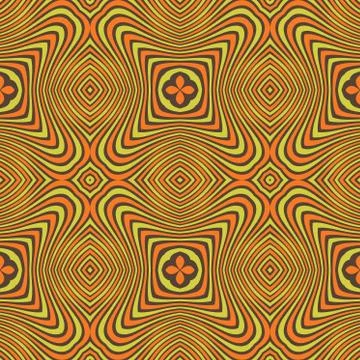 Abstract ornamental patch seamless pattern イラスト素材