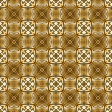 Abstract ornamental patch seamless pattern 库存插图