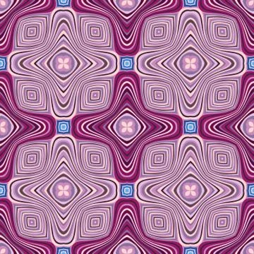 Abstract ornamental patch seamless pattern Illustrazione stock