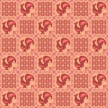 Abstract ornamental patch seamless pattern 스톡 일러스트