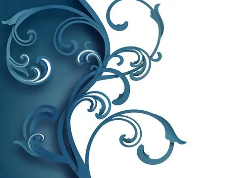 Abstract ornaments Beautiful abstract background with ornaments pattern Co... Stock Photos