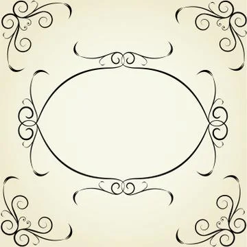 Abstract ornaments. Stock Illustration