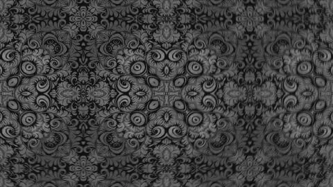 Abstract ornate decorative background. Hypnotic trendy kaleidoscope. 3d rende Stock Illustration