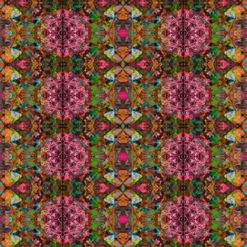 Abstract ornate geometric grid background. Geometrical seamless pattern. Stock Illustration
