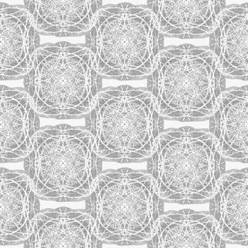 Abstract ornate geometric grid background. Geometrical seamless pattern. Stock Illustration