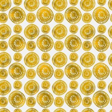 Abstract Ornate Seamless Pattern Stock Illustration