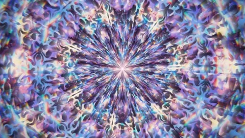 Abstract Otherworldly Psychedelic VJ Loop Stock Footage 282366620