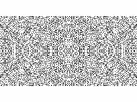 Abstract outline pattern イラスト素材