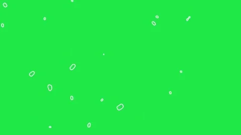 Abstract Outline Shape Particle Falling Overlay Effect Animation Video stock 303381910