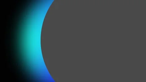 Abstract oval blue gradient glowing frame on dark background 스톡 동영상 305648150