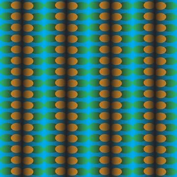 Abstract Oval Geometric Pattern for Tech Branding and Digital Backdrop Stock Illustration