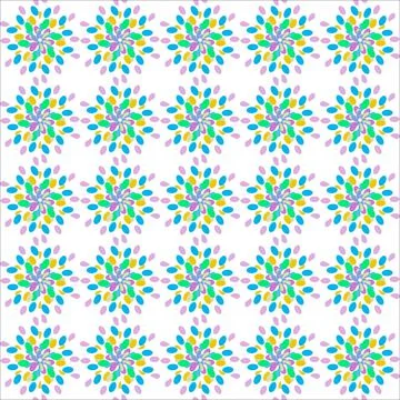 Abstract oval Stock Illustration