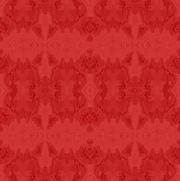 Abstract oval pattern in red shades Stock Illustration