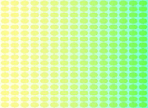 Abstract oval pattern with yellow-green gradient Stock Illustration