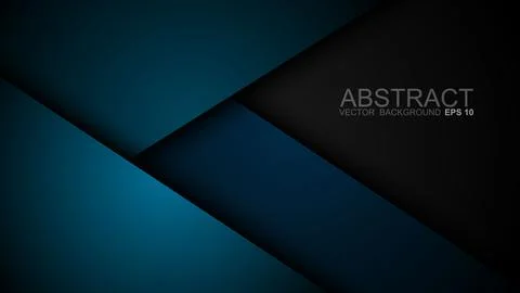 Abstract overlapping layers background. Premium concept vector design templat Stock Illustration
