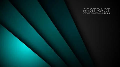 Abstract overlapping layers background. Premium concept vector design templat Stock Illustration