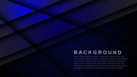 Abstract overlapping layers background. Premium concept vector design templat Stock Illustration