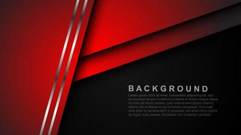 Abstract overlapping layers background. Premium concept vector design templat Stock Illustration