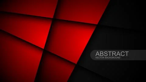 Abstract overlapping layers background. Premium concept vector design templat Stock Illustration