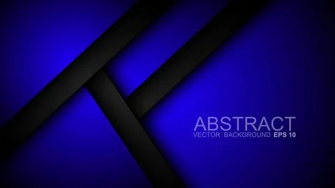 Abstract overlapping layers background. Premium concept vector design templat Stock Illustration