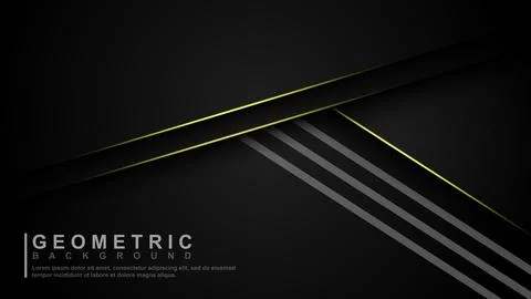 Abstract overlapping layers background. Premium concept vector design templat Stock Illustration