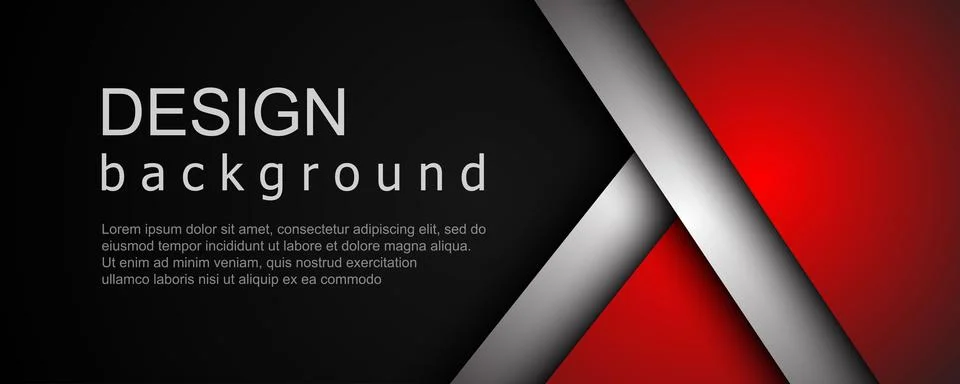 Abstract overlapping layers background. Premium concept vector design templat Stock Illustration