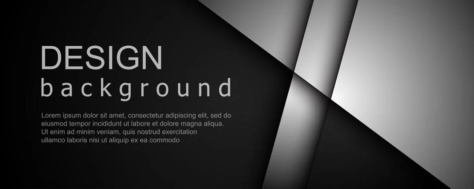Abstract overlapping layers background. Premium concept vector design templat Stock Illustration