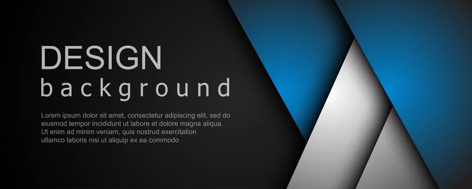 Abstract overlapping layers background. Premium concept vector design templat Stock Illustration