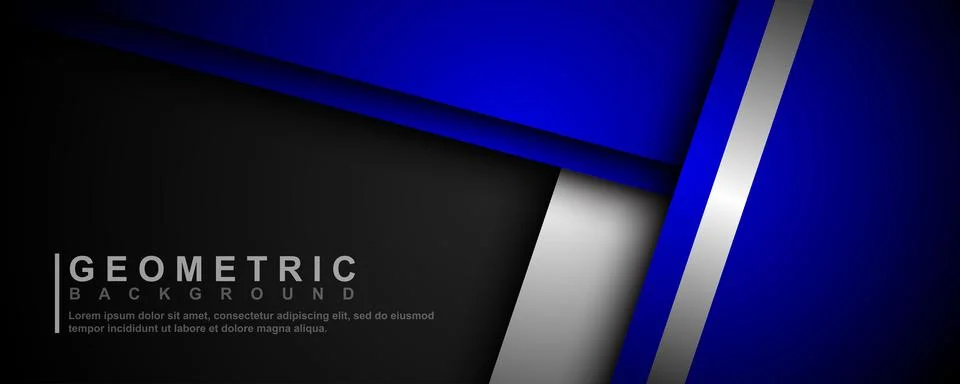 Abstract overlapping layers background. Premium concept vector design templat Stock Illustration