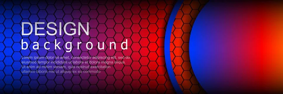 Abstract overlapping layers background. Premium concept vector design templat Stock Illustration