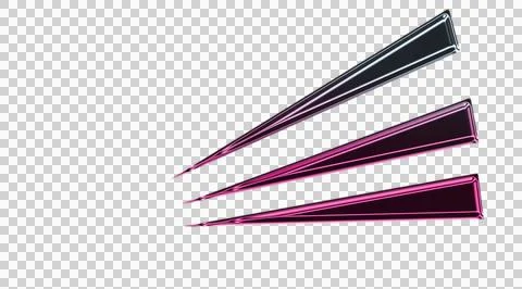 Abstract of overlapping multicolored curved lines on dark gradient background Stock Illustration